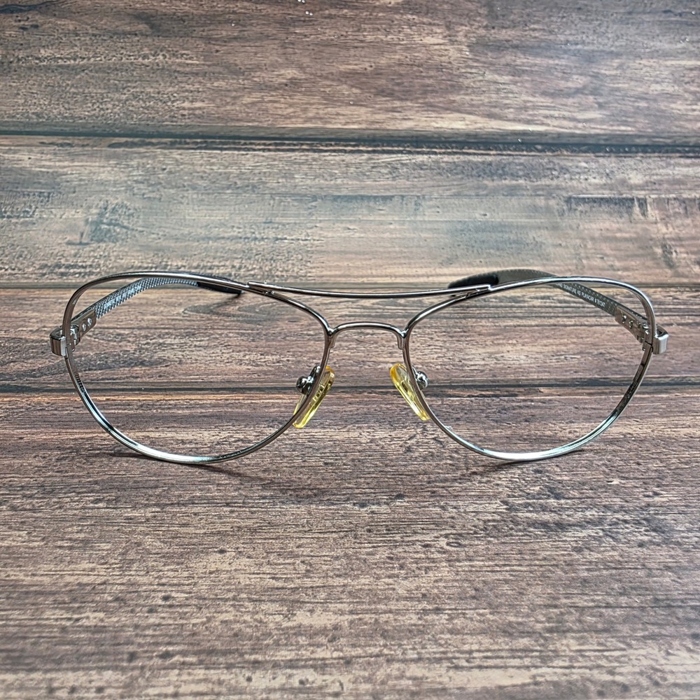 Kirkland Signature KS PLAYACAR Gunmetal Aviator Frames 56/15 140 Carbon Fiber
